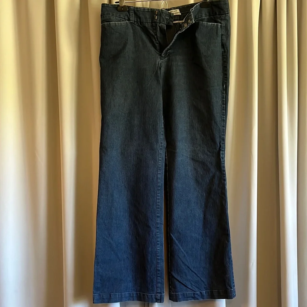 Dockers Mid rise Curvy Metro Pant Wide Leg - Picture 1 of 3